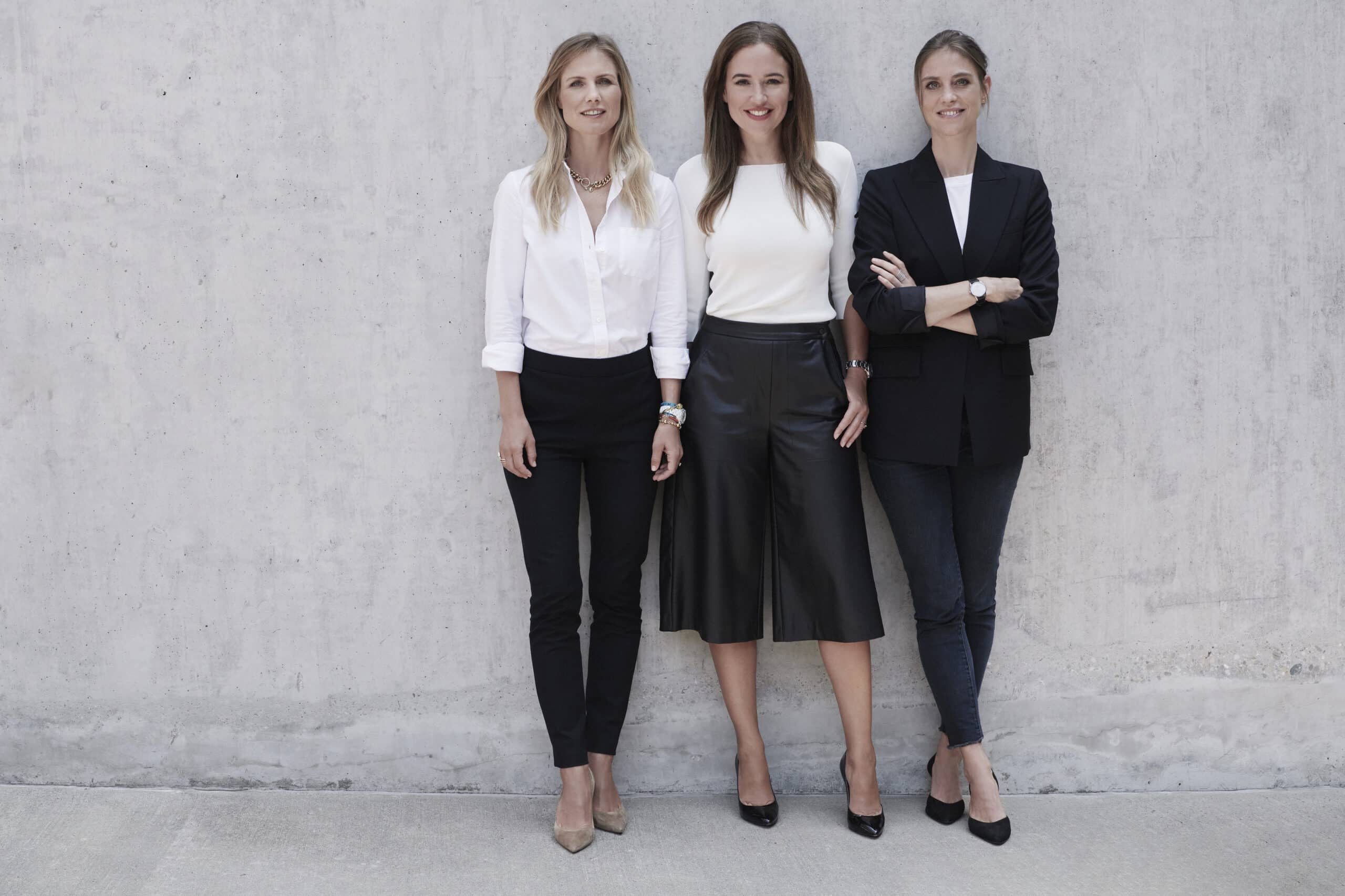 akteXX: Nadine Jürgensen, Patrizia Laeri und Simone Züger - Gründerinnen von elleXX