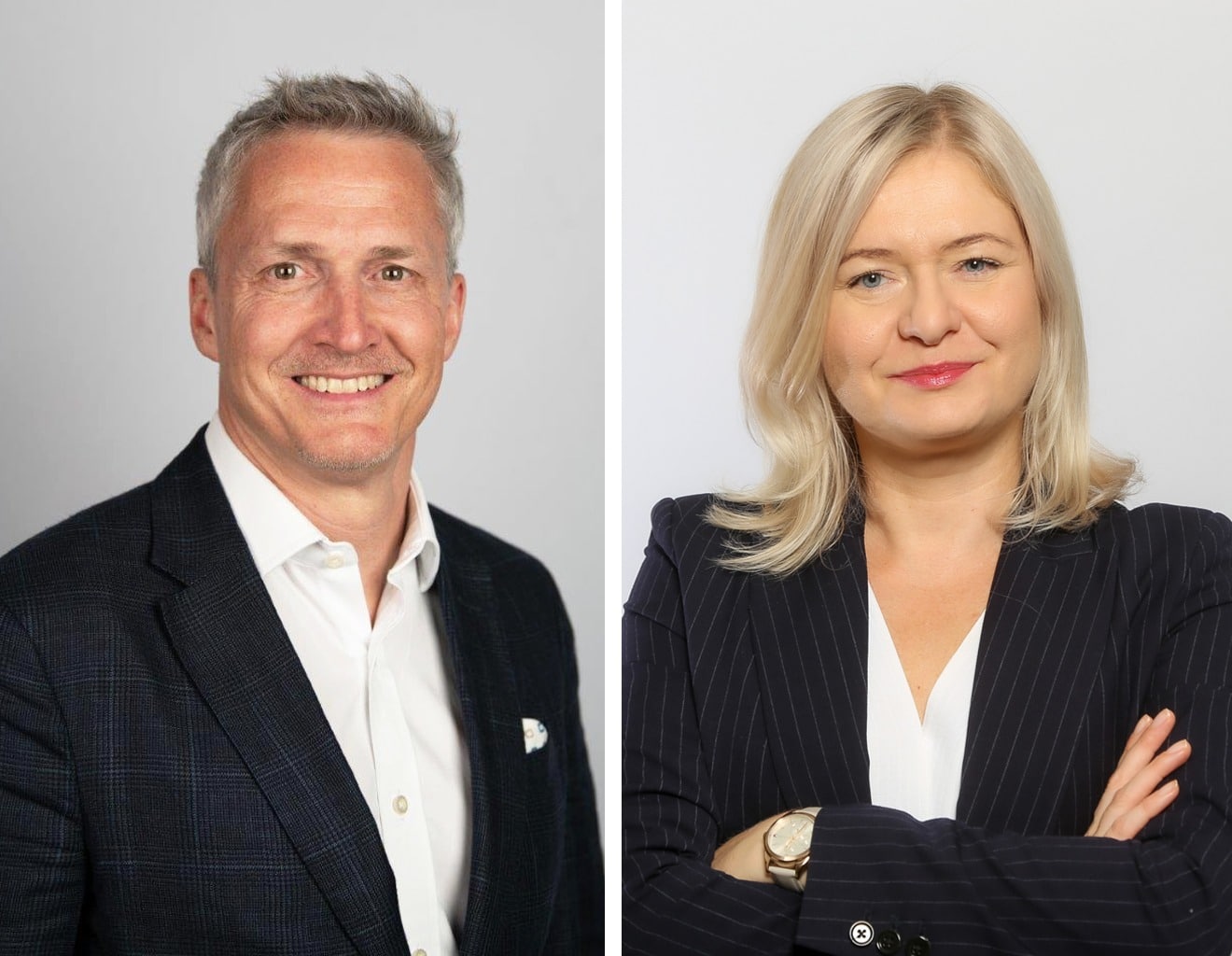 Herndon Stokes zum Head of Distribution & Client Relationship Management undAnna Lisiak zum Head of Claims, Insurance, Continental Europe.