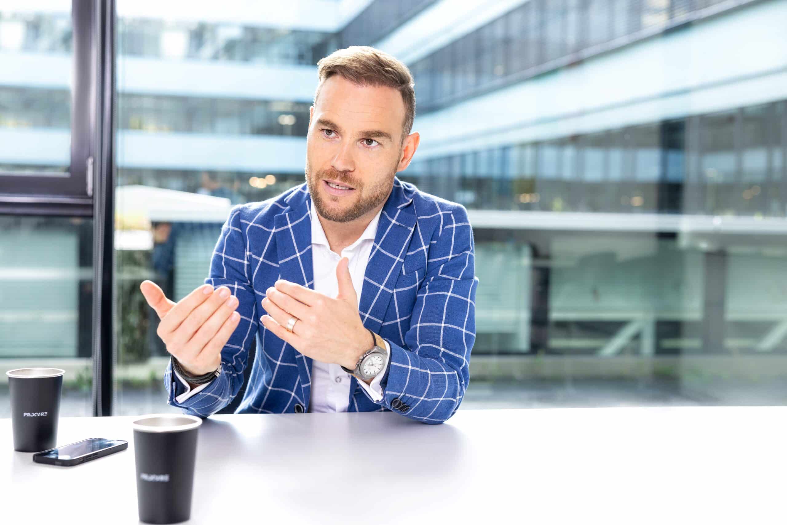 Procare: Michael Kohler, Geschäftsführer: Mit Sicherheit wird es ab 2024 spannend sein, zu beobachten, wie sich der Markt entwickeln wird.»