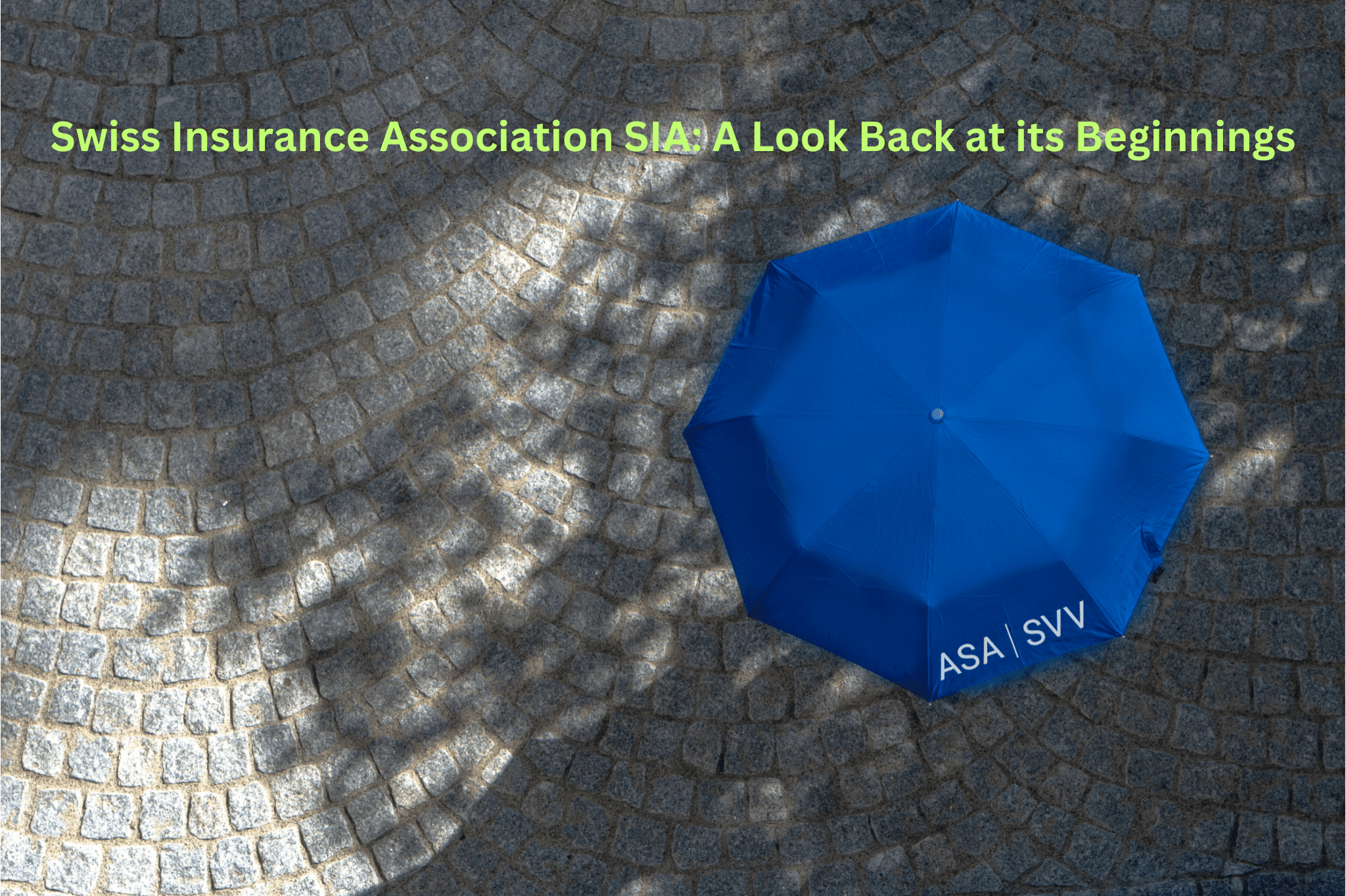 Swiss Insurance Association Celebrates 125th Anniversary: A Look Back at its Beginnings.