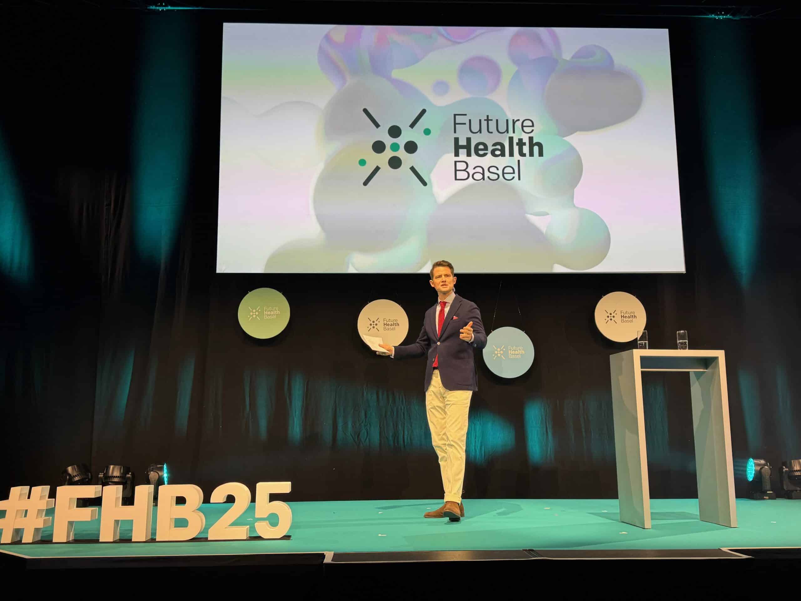 Daten, Diagnosen, Durchbrüche – Wie KI das Gesundheitswesen revolutioniert. Arzt und Moderator Dr. Florian Unteregger wie gewohnt locker, präzise und charmant.