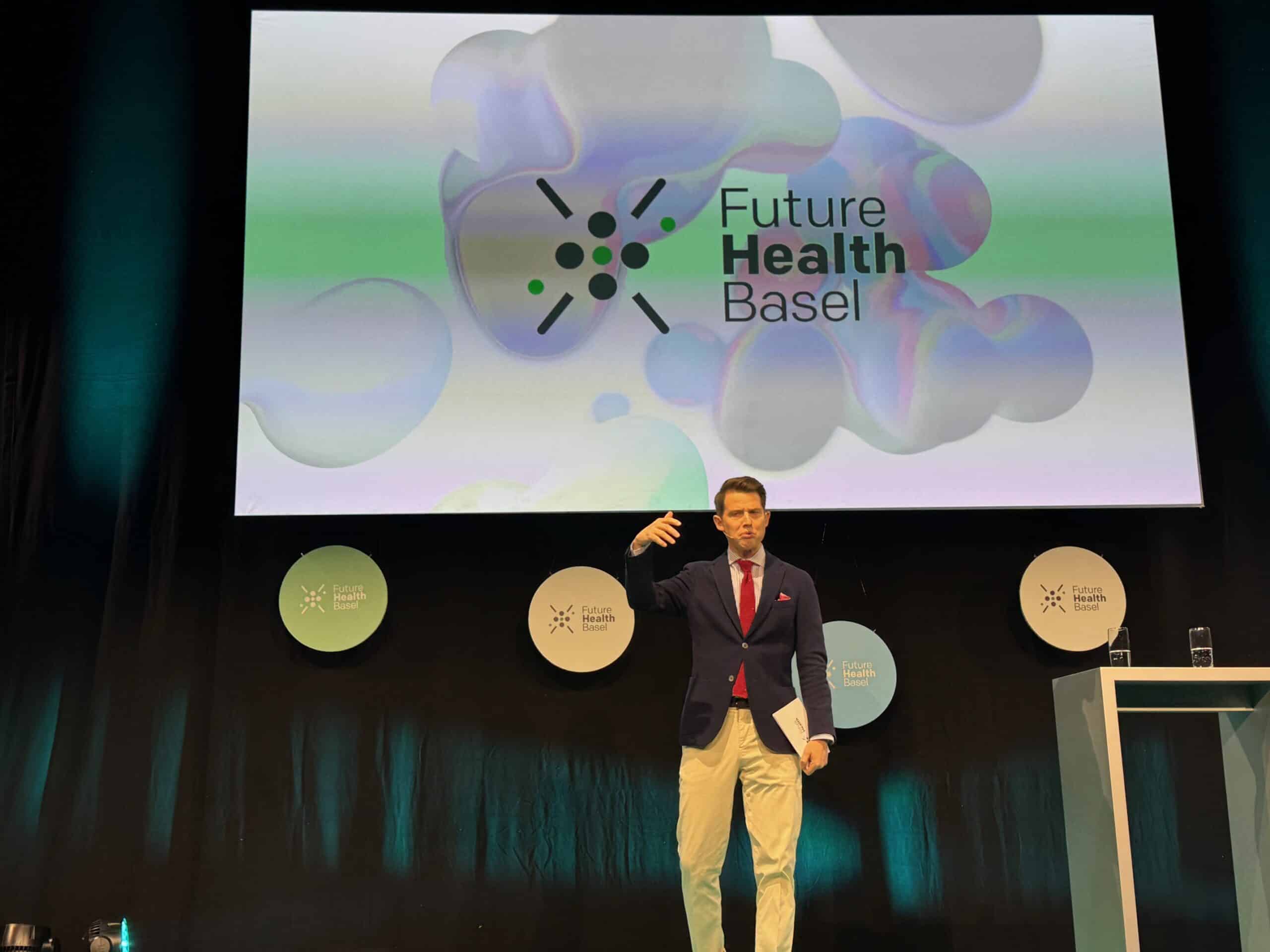 Data, diagnoses, breakthroughs – how AI is revolutionising healthcare. Dr Florian Unteregger, doctor and presenter, as usual relaxed, precise and charming.