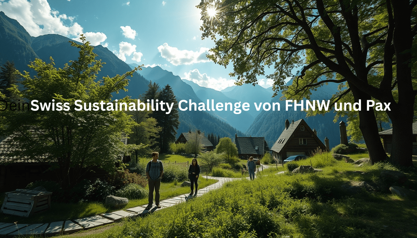 The Swiss Sustainability Challenge Promotes Young Minds with Sustainable Visions