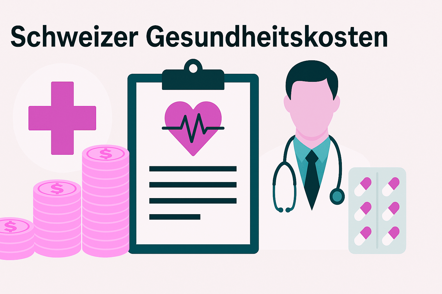 Schweizer Gesundheitskosten steigen weiter – Haushalte stark belastet