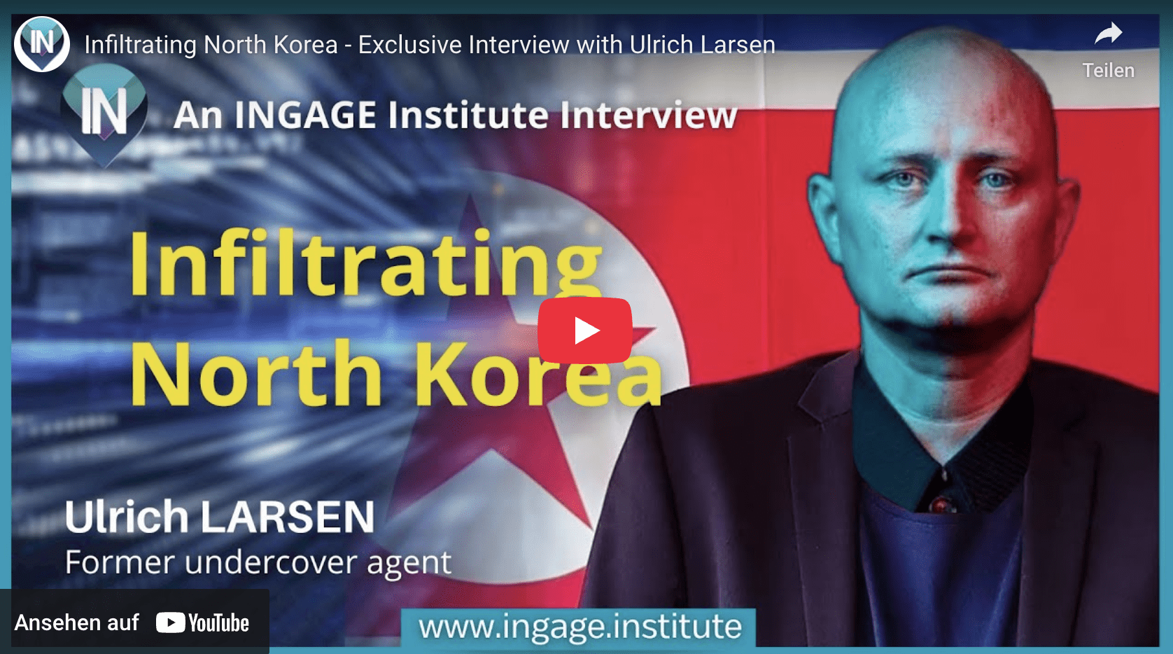 Als Spion in Nordkorea: Ulrich Larsen war undercover in einem der gefährlichsten Länder der Welt.