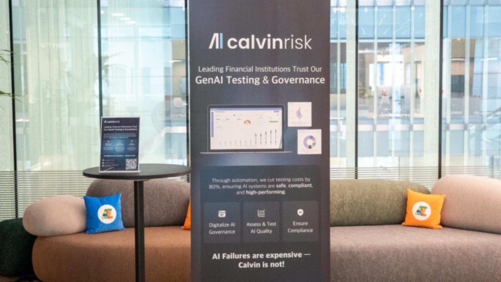 Calvin Risk among the top 100 of the AIFinTech100 List 2025.
