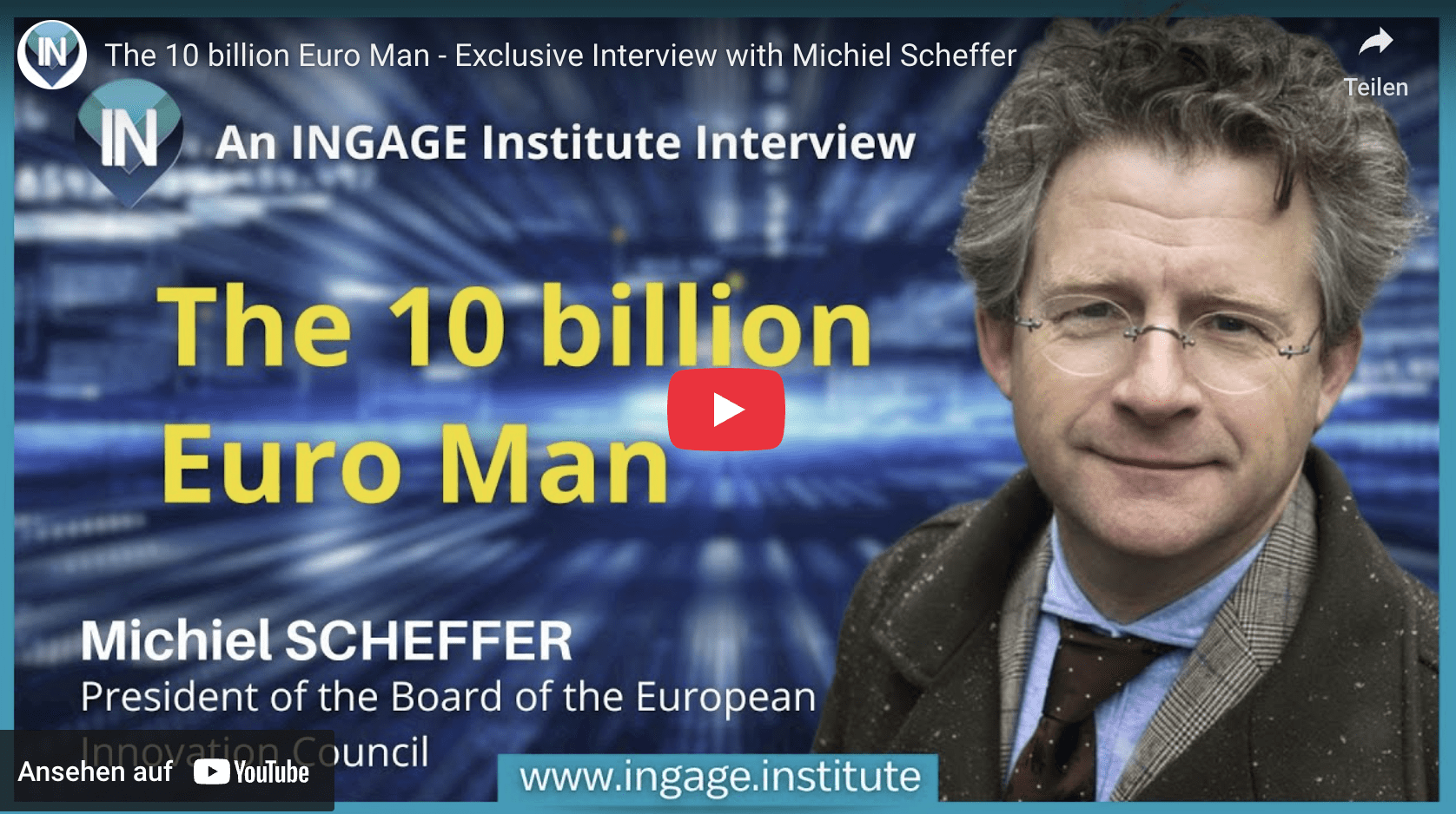 Europas 10-Milliarden-Euro-Wette auf Deep Tech: Michiel Scheffer, Präsident des EIC im Interview.