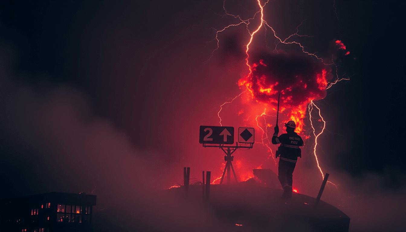 US-Waldbrände und Gewitter im 1. Halbjahr 2025 sorgen weltweit für 80 Milliarden USD an versicherten Schäden.