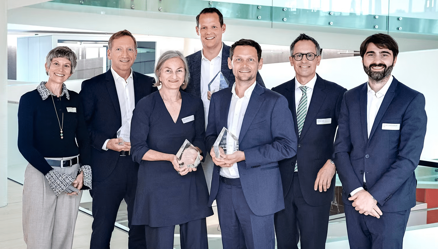 CSS Quality Award 2025: Vier Projekte wurden ausgezeichnet.