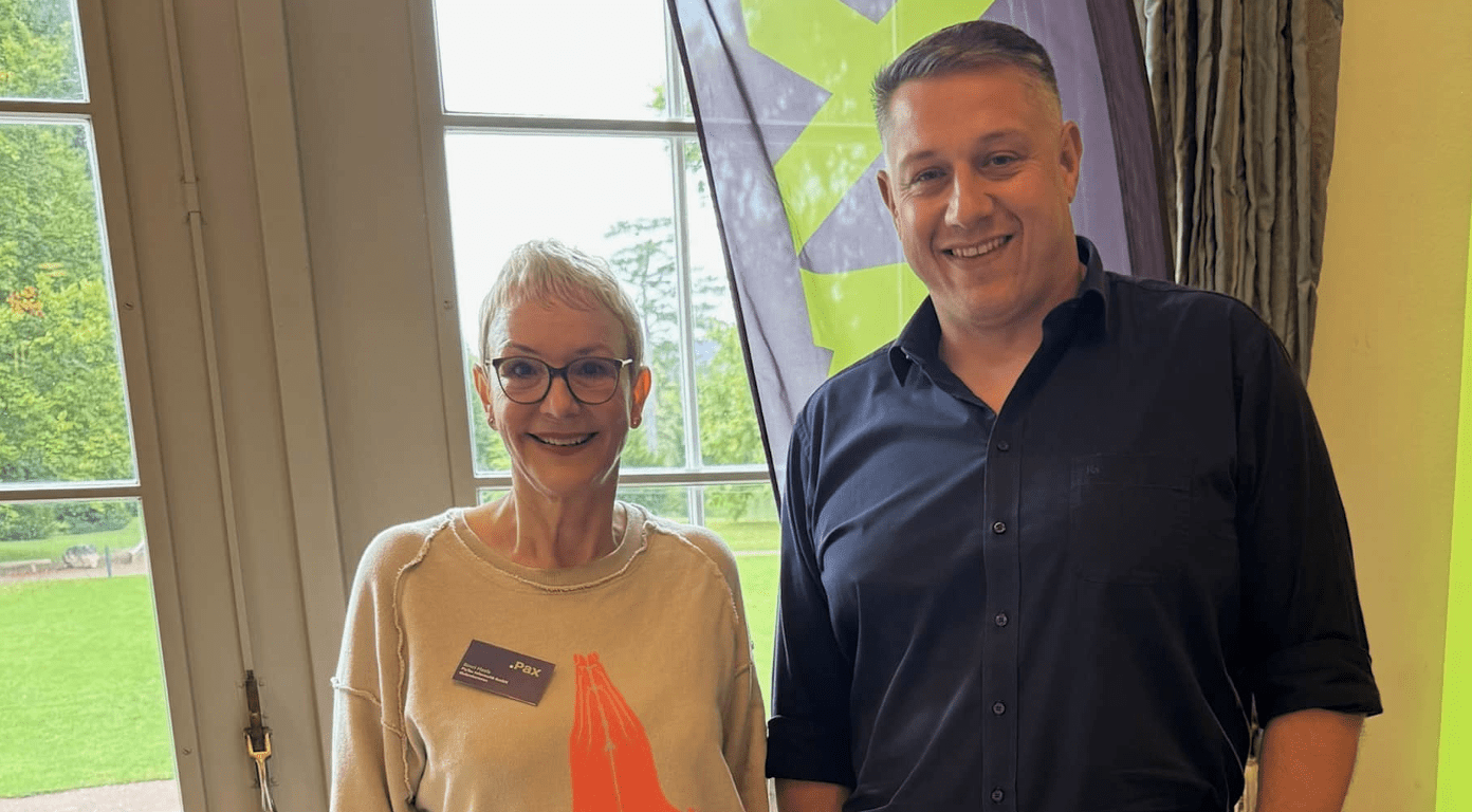 Ein Leben im Zeichen des Schwingens: Jörg Abderhalden und Binci Heeb.