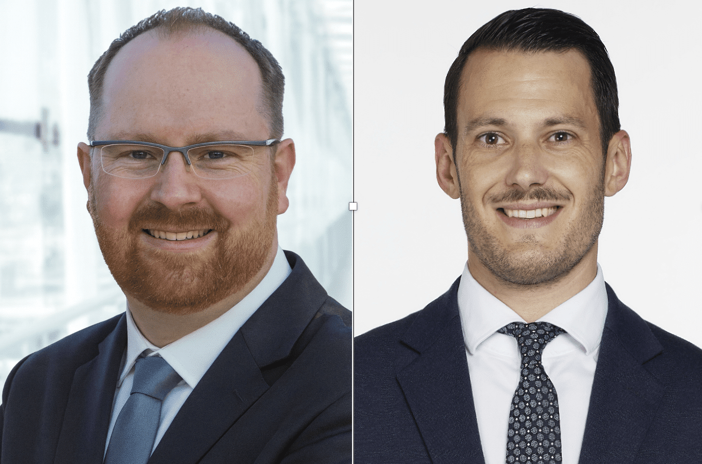 MoneyPark stärkt Geschäftsleitung: Martin Diethelm, Leiter finovo und Andreas Felscher, Business Development.