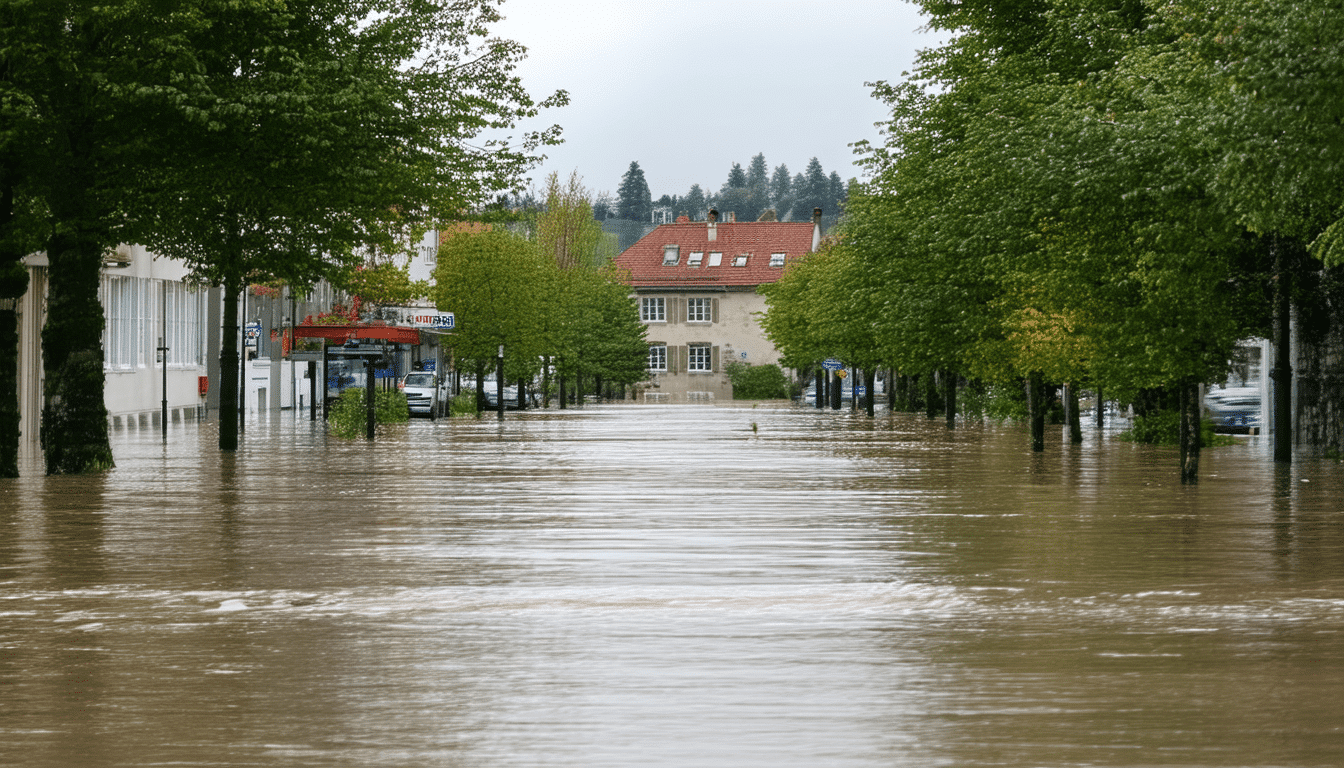 InsurAngels Suisse unterstützt Mitigrate, Europas führendes Unternehmen für Hochwasserschutzanalyse.