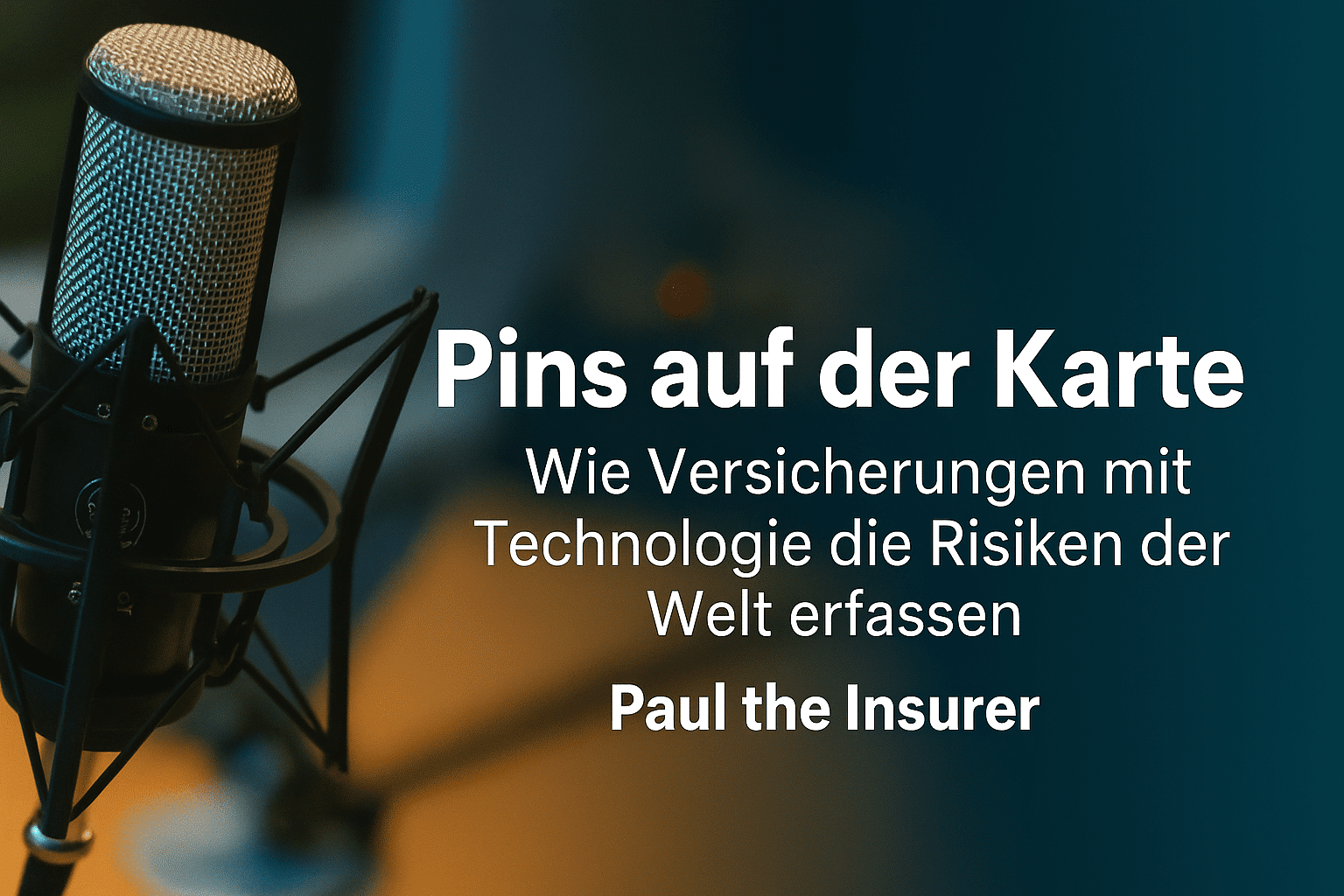 Paul the Insurer 1 - Pins auf der Karte: Wie Versicherungen mit Technologie die Risiken der Welt erfassen.