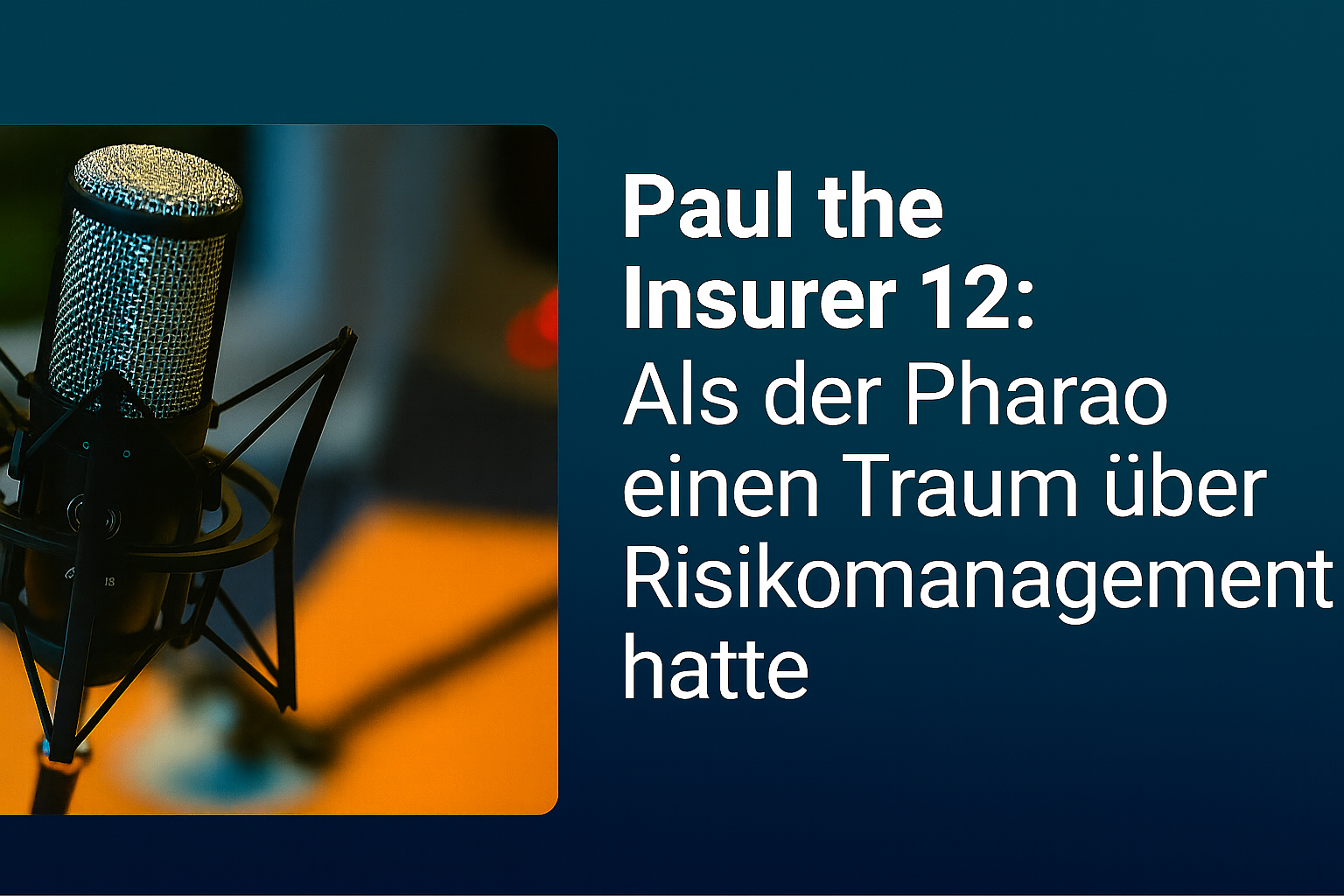 Paul the Insurer 12: Risikomanagement gilt als modernes Konzept, doch seine Wurzeln reichen weit zurück in die Geschichte.