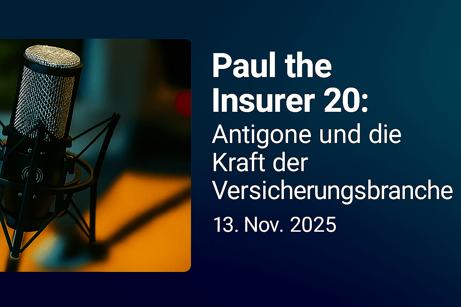 Paul the Insurer 20: Antigone und die Kraft der Versicherungsbranche.