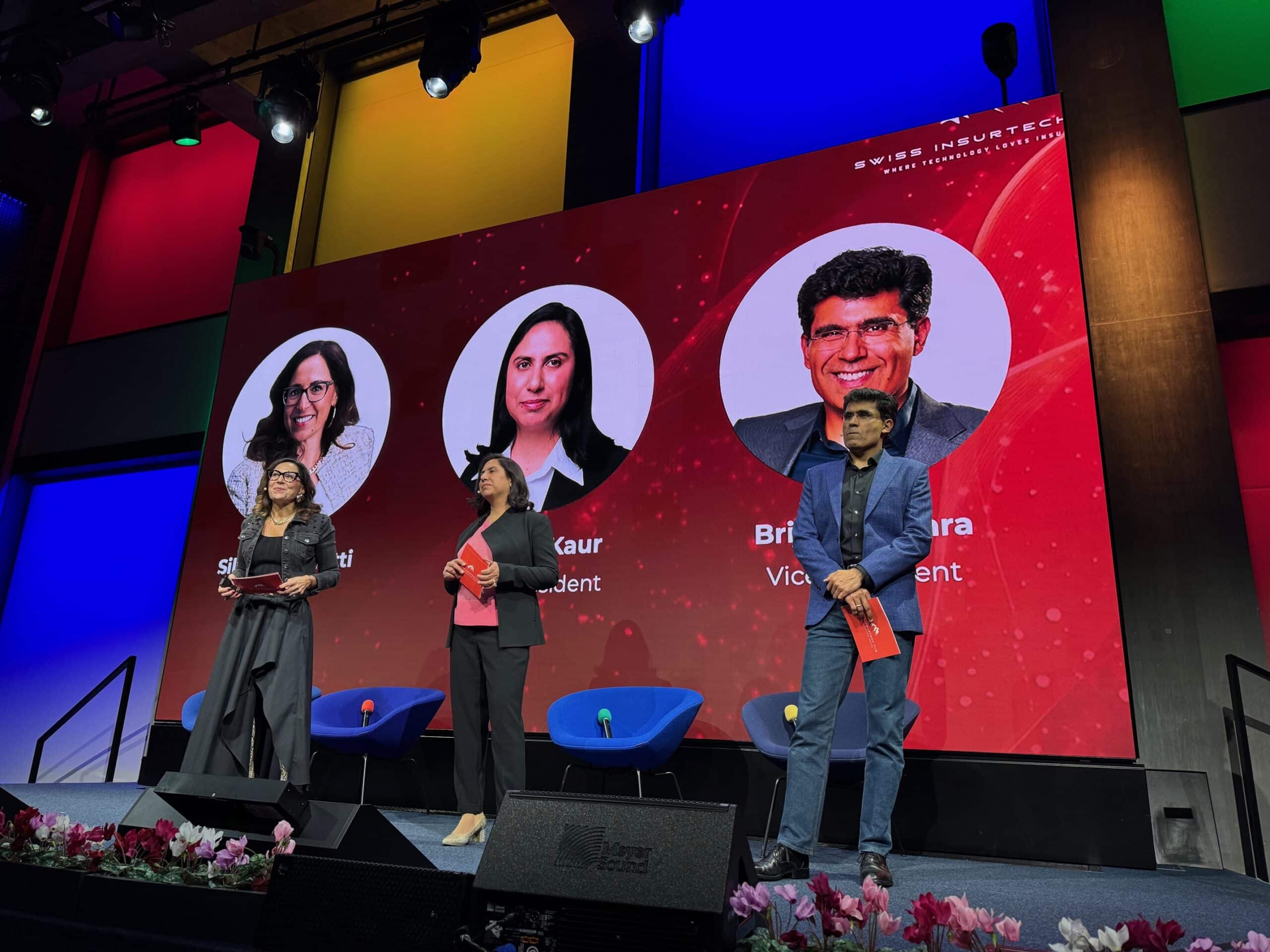 Innovation, AI and customer experience at the SIH Summit & Awards 2025: Silvia Signoretti, President, Sharan Kaur, Vice-President, Brijesh Luthra, Vice-President SIH.