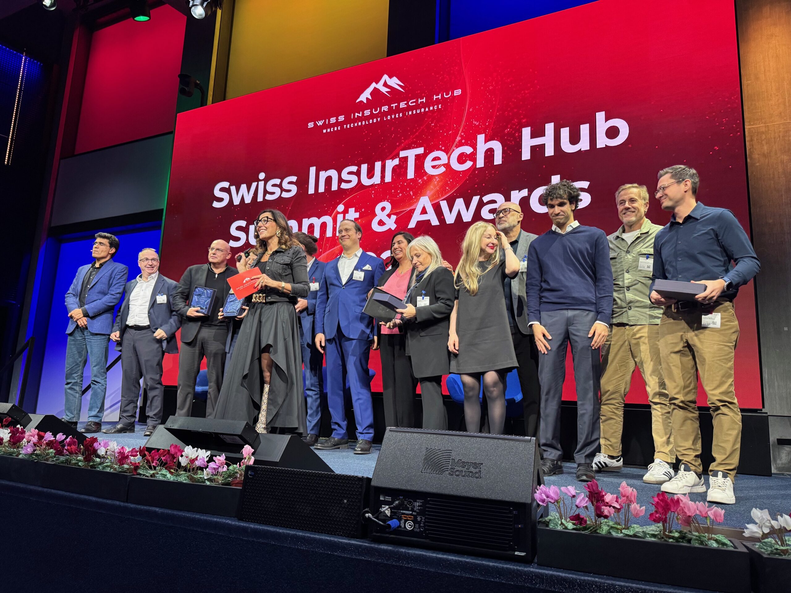 Start-ups, winners and strong ideas at the Swiss InsurTech Hub Summit & Awards 2025 with all participants.