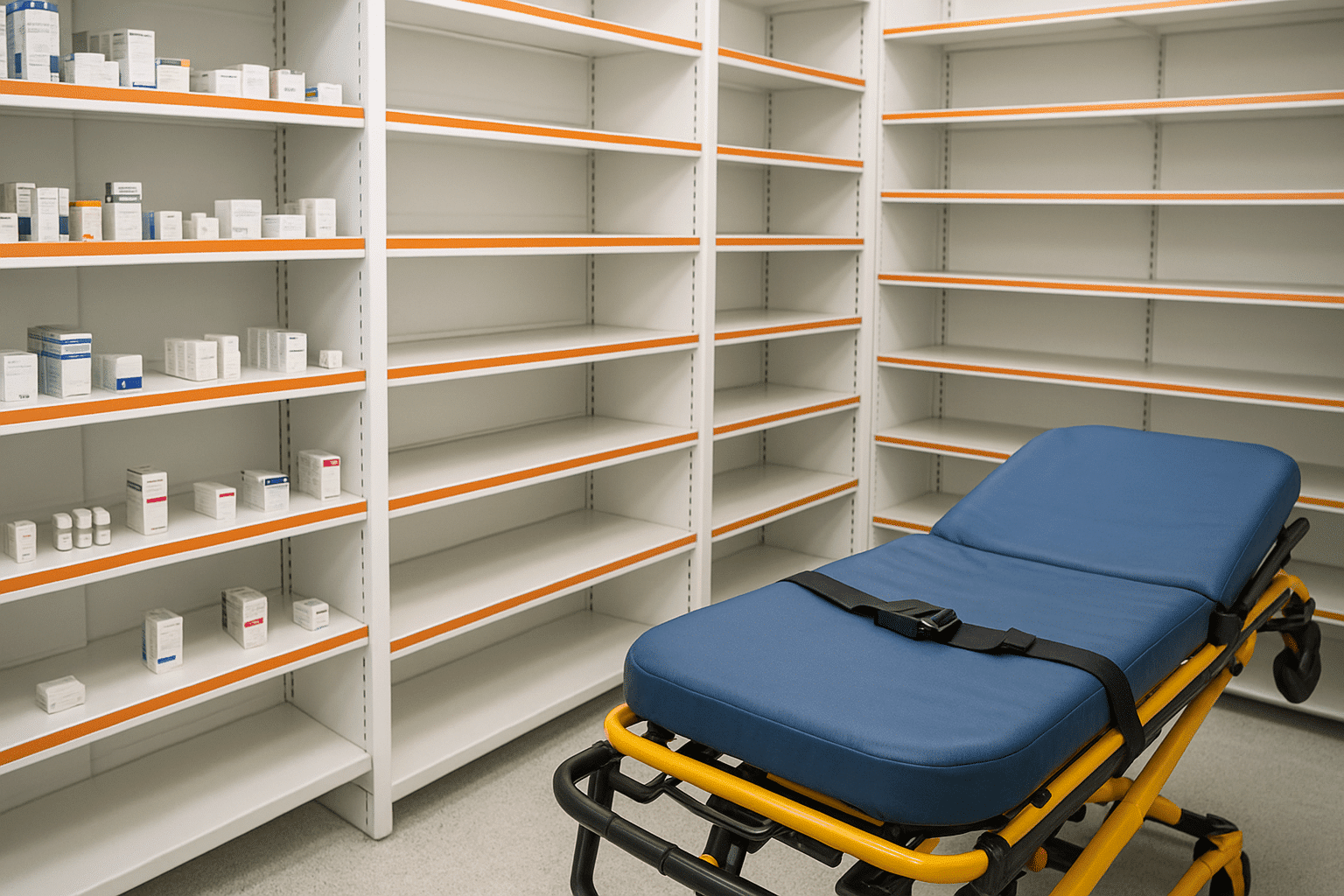 When the pharmacy becomes an emergency zone because there is an alarming shortage of medicines in Switzerland.